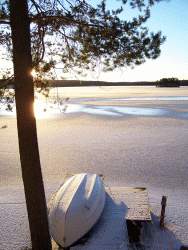 Vinter vid Rämen